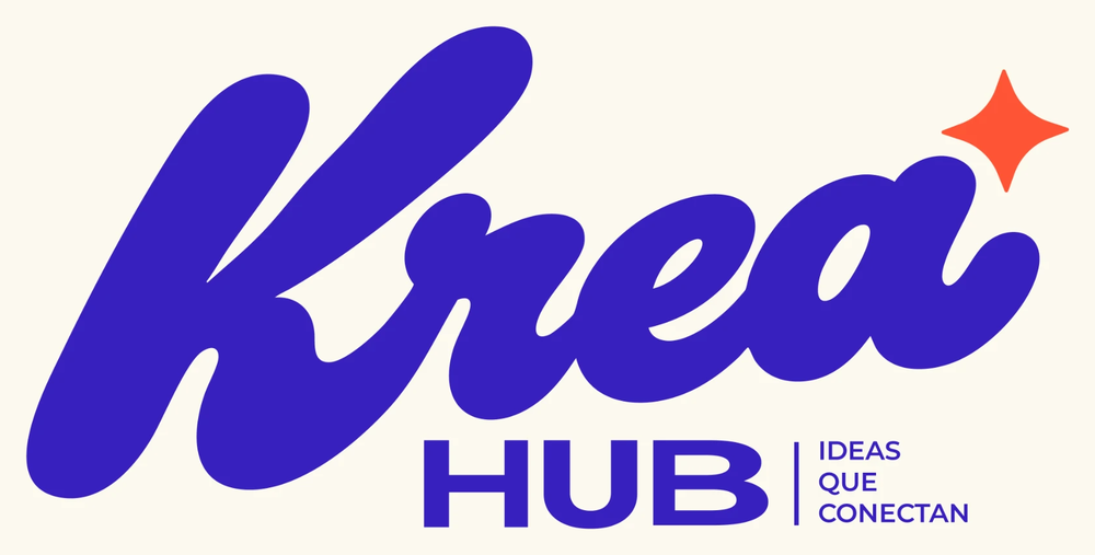 Logo Krea Hub, ideas que conectan